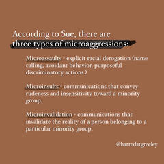 "Up Next..." Microaggressions 4